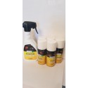 Lot de 5 ONE SHOT Punaises de lit et un Spray Anti-Punaises et Acariens