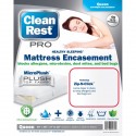 HOUSSE DE MATELAS ET SOMMIER160/190-200 ANTI-PUNAISE DE LIT QUEEN CLEANREST PRO