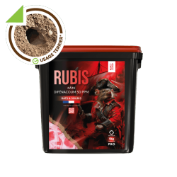 RUBIS Pasta 5kg – Appâts pâtes fraîches anti rats et souris
