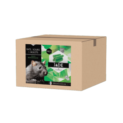 JADE Bloc 20g nu 10kg – Appâts blocs anti rats et souris